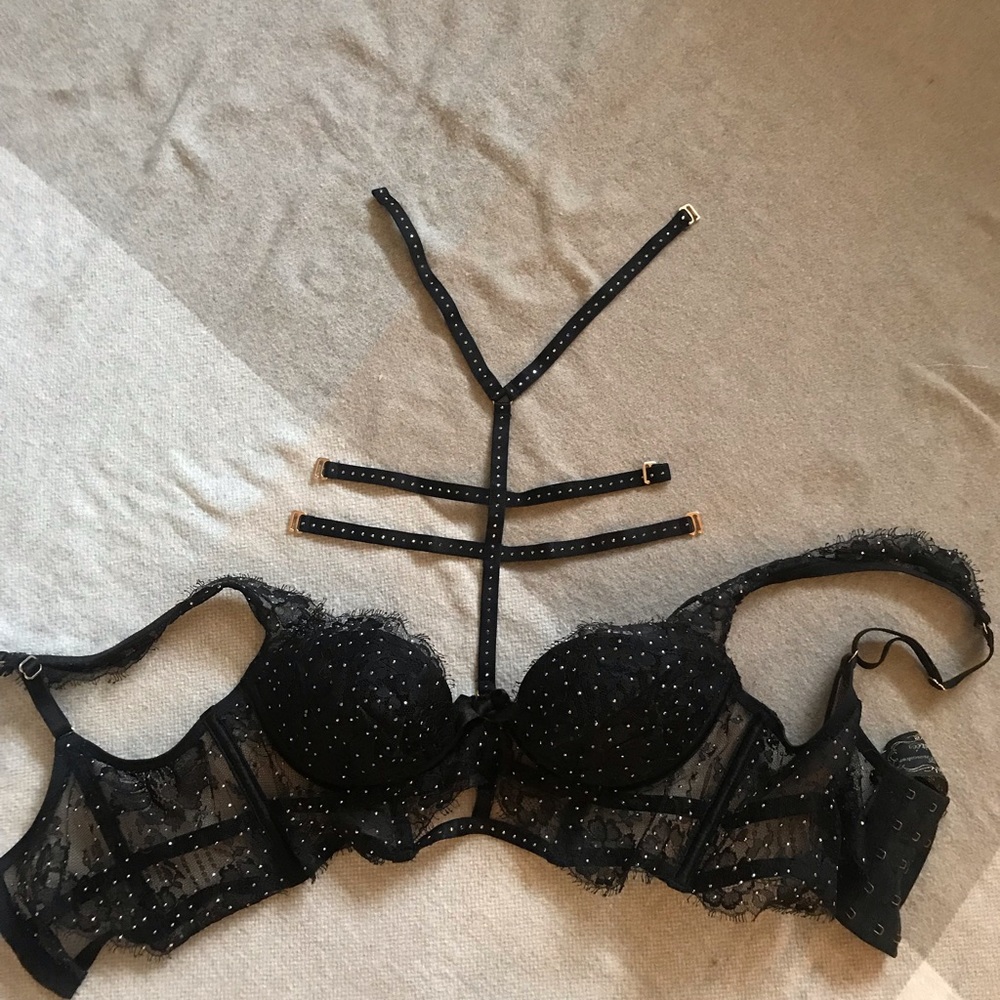 Swarovski crystal Agent Provocateur bra